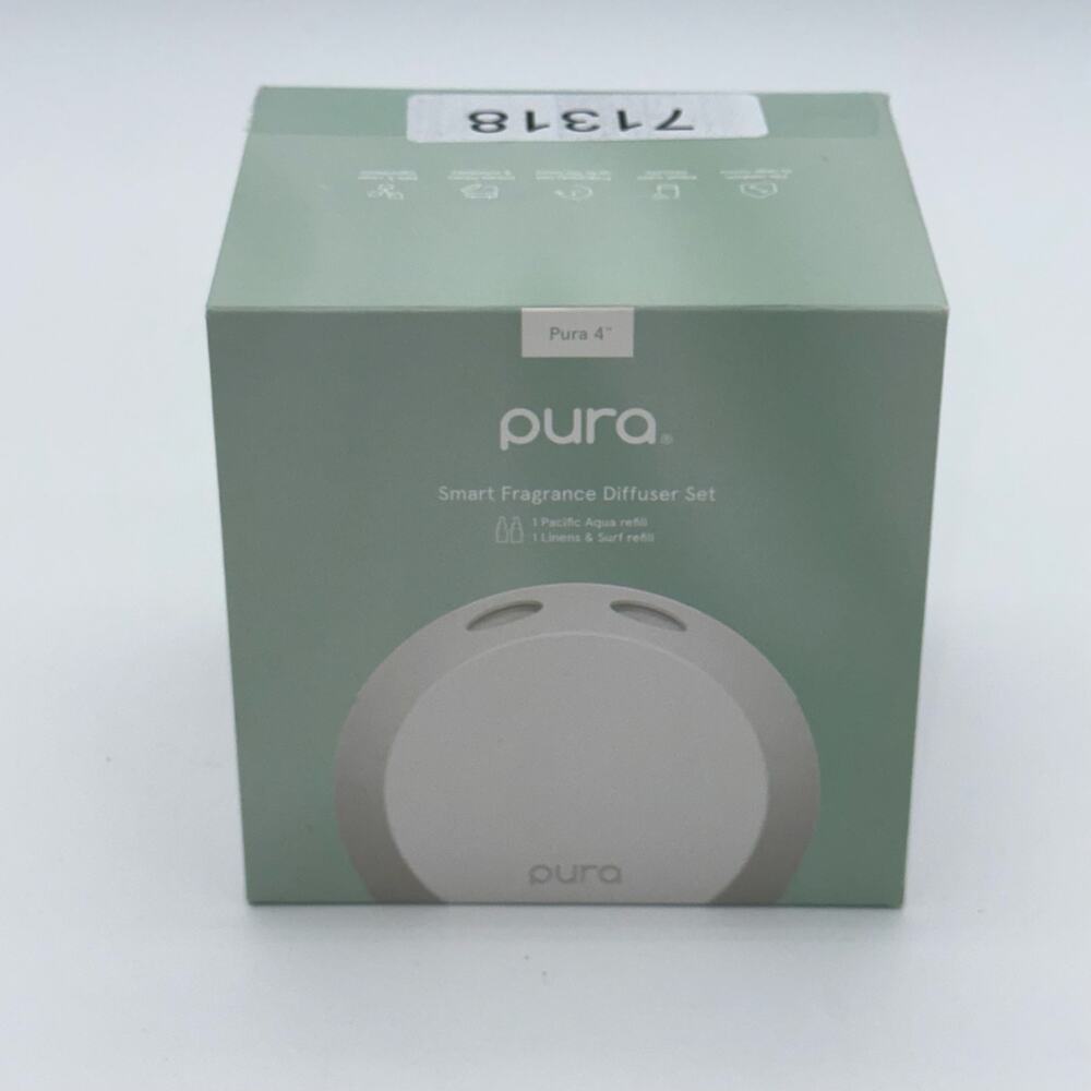 Pura 4 Smart Fragrance Diffuser Starter Set Plugin Air Freshener Kit w/2 Scents - Picture 3 of 4